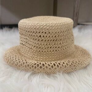 Nordstrom Handcrafted Straw Bucket Hat